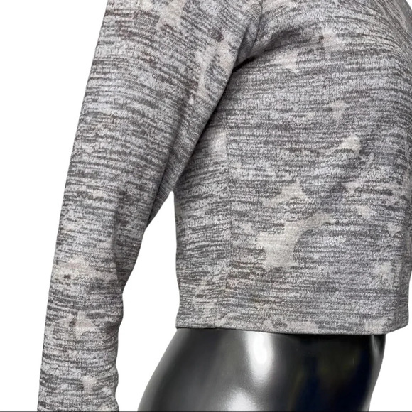 🛍️3/$40 Aritzia Wilfred Free Georgia Crop Top Long Sleeve Size Medium - Picture 7 of 7